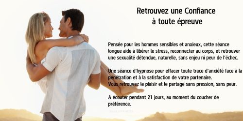 Homme anxiété à la pénétration